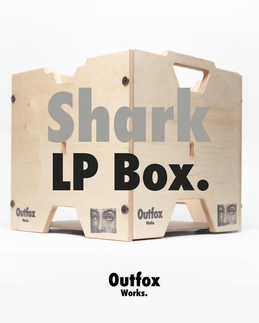 Caja Para Vinilos LP Box "Shark"
